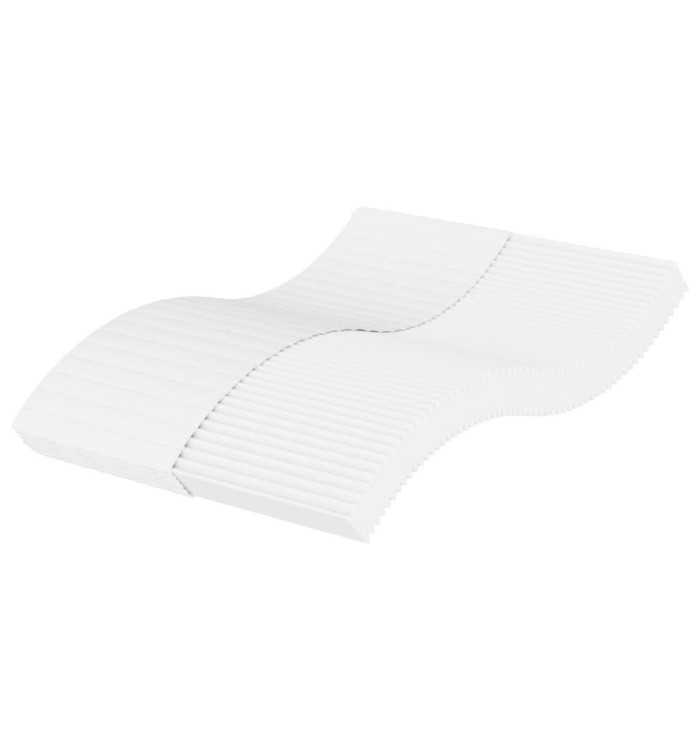 Matelas en mousse blanc 120x200 cm dureté H2 H3 | Mobilier & Déco