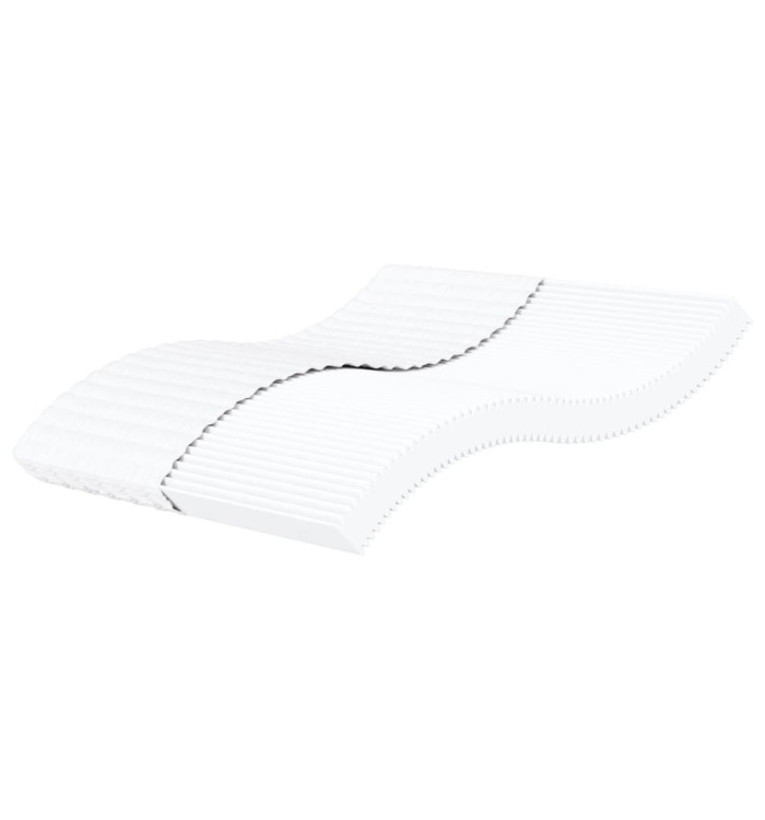Matelas en mousse blanc 200x200 cm dureté H2 H3 | Mobilier & Déco