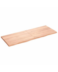 Étagère murale marron clair bois chêne massif traité | Mobilier & Déco