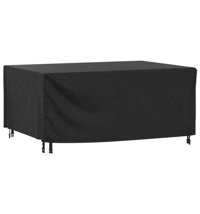 Housse de salon de jardin noir 172x113x73 cm imperméable 420D | Mobilier & Déco