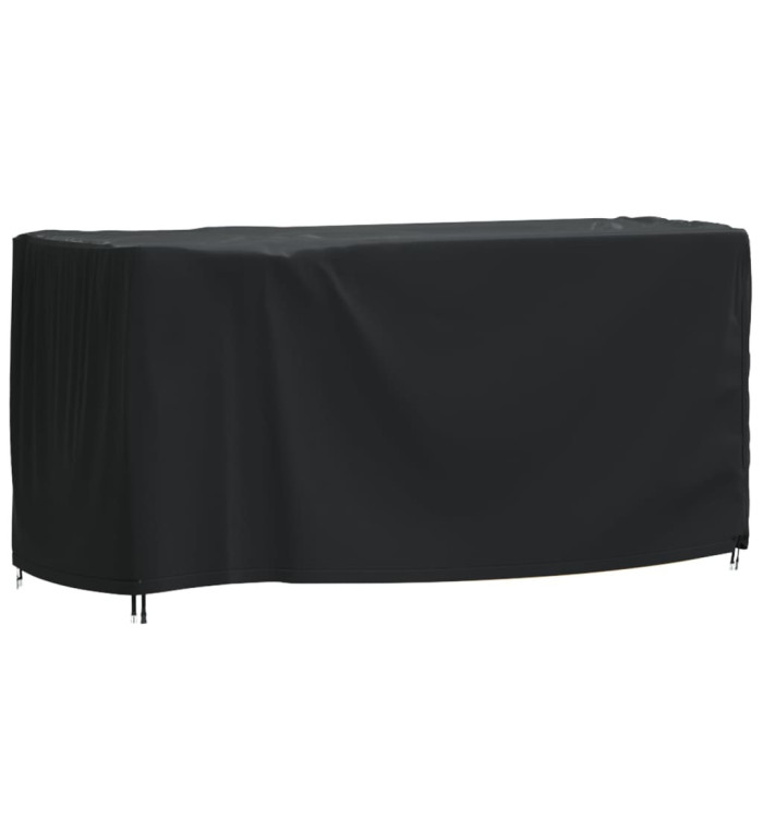 Housse de salon de jardin noir 180x70x90 cm imperméable 420D | Mobilier & Déco