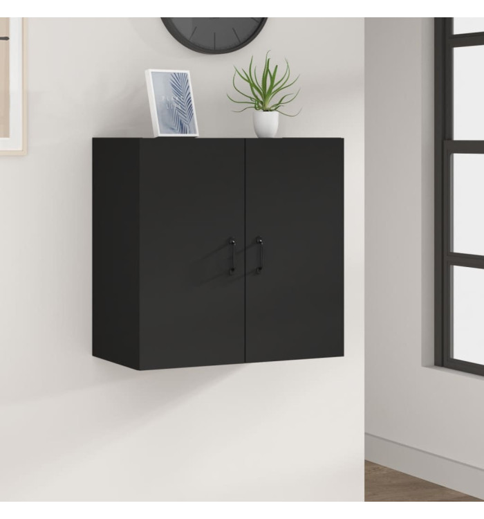Armoire murale Noir 60x31x60 cm Bois d'ingénierie | Mobilier & Déco