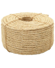 Corde 100 % en sisal 8 mm 250 m | Mobilier & Déco