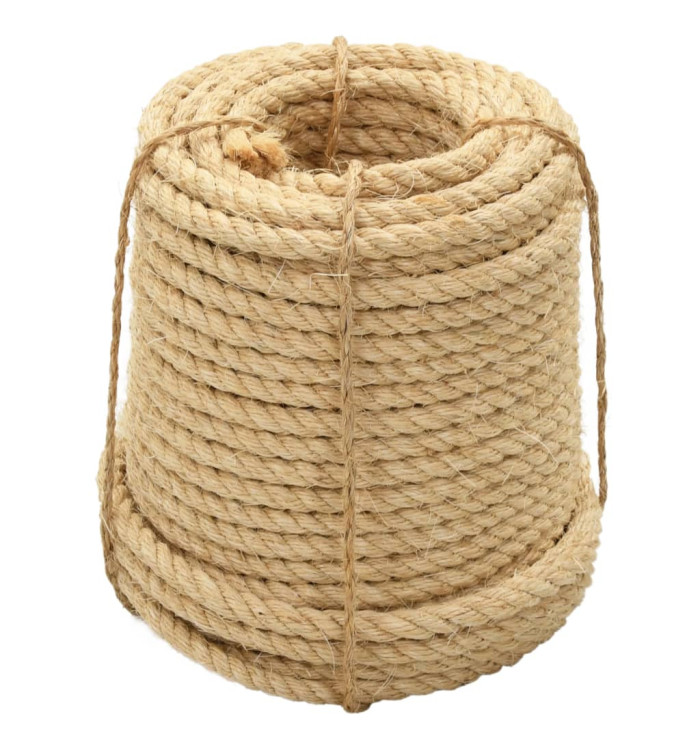 Corde 100 % en sisal 20 mm 50 m | Mobilier & Déco