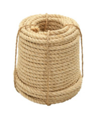Corde 100 % en sisal 20 mm 50 m | Mobilier & Déco