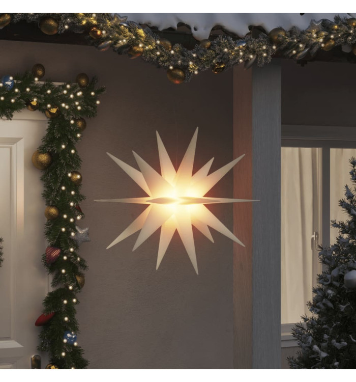 Lumière de Noël avec LED pliable blanc 100 cm | Mobilier & Déco