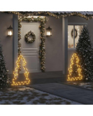 Décoration lumineuse arbre de Noël avec piquets 115 LED 90 cm | Mobilier & Déco
