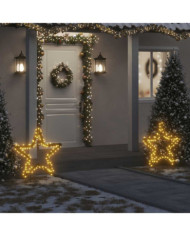 Décoration lumineuse étoile de Noël avec piquets 115 LED 85 cm | Mobilier & Déco