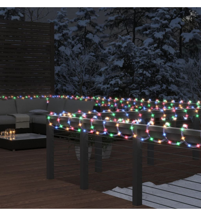 Cordon lumineux avec 480 LED Multicolore 20 m PVC | Mobilier & Déco