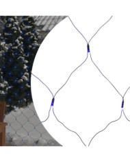 Filet lumineux bleu de Noël 4x4 m 544 LED Intérieur/extérieur | Mobilier & Déco