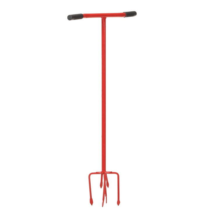 Griffe de jardin Rouge Acier | Mobilier & Déco