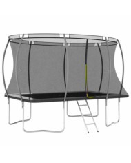 Ensemble de trampoline rectangulaire 335x244x90 cm 150 kg | Mobilier & Déco