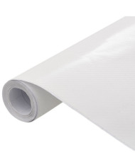 Films 4D de voiture 2 pcs Blanc 100x150 cm+50x150 cm | Mobilier & Déco