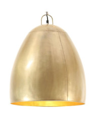 Lampe suspendue industrielle 25 W Laiton Rond 42 cm E27 | Mobilier & Déco