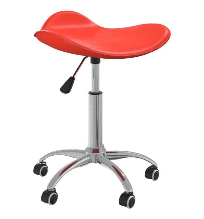 Tabouret de salon et spa Rouge Similicuir | Mobilier & Déco