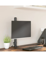 Support de moniteur noir acier VESA 75/100 mm | Mobilier & Déco