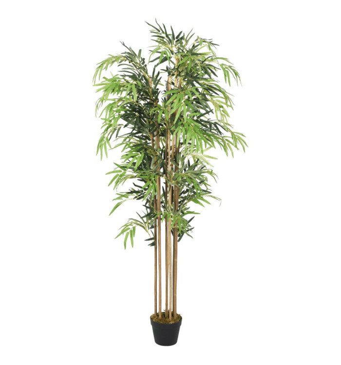Bambou artificiel 1605 feuilles 180 cm vert | Mobilier & Déco
