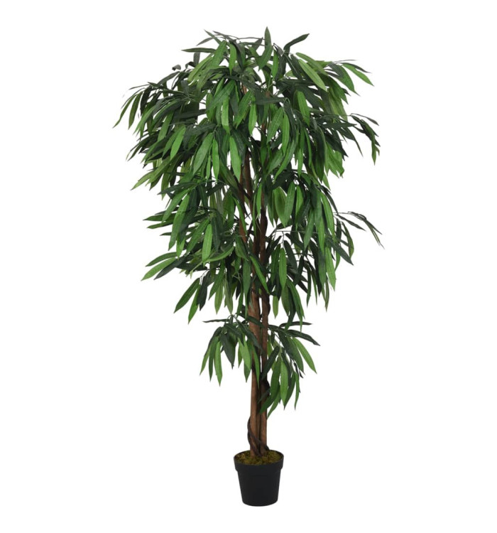Manguier artificiel 450 feuilles 120 cm vert | Mobilier & Déco