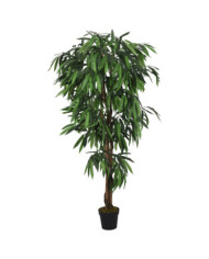 Manguier artificiel 900 feuilles 180 cm vert | Mobilier & Déco