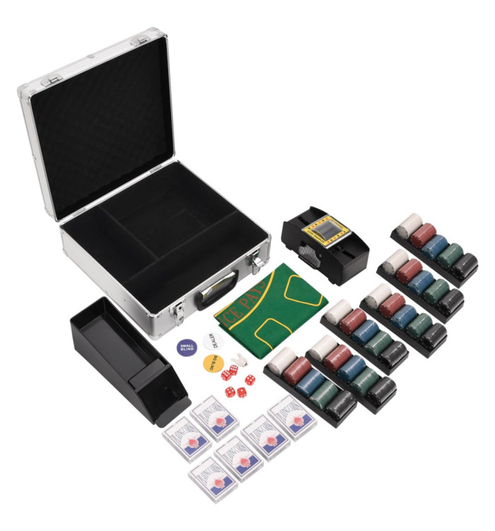 Jeu de jetons de poker 600 pcs 4 g | Mobilier & Déco