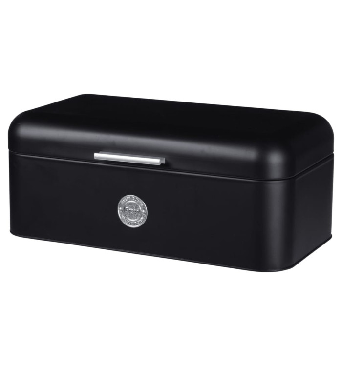 Excellent Houseware Corbeille à pain noir mat 2,5 L | Mobilier & Déco