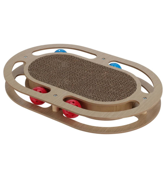 Pets Collection Tapis à gratter pour chat naturel 41,5x27x5 cm | Mobilier & Déco