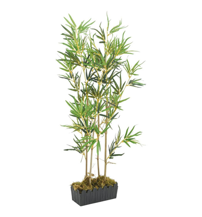 Bambou artificiel 552 feuilles 120 cm vert | Mobilier & Déco