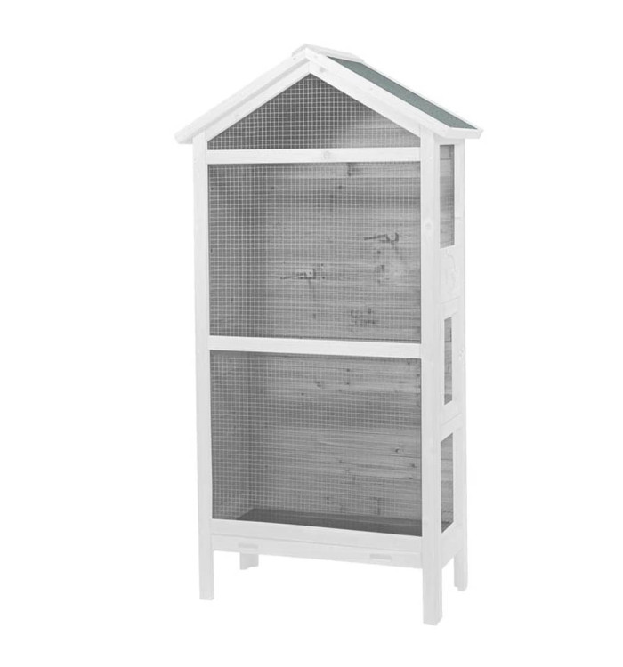 Duvoplus Volière Asti Cottage 82x40x160 cm Bois | Mobilier & Déco