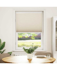 Store plissé 80x150 cm Crème | Mobilier & Déco