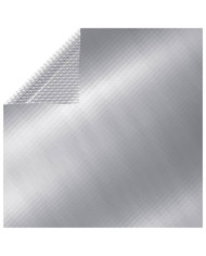 Couverture de piscine Argenté 488x244 cm PE | Mobilier & Déco