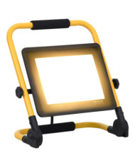 Projecteur à LED avec poignée 100 W Blanc chaud | Mobilier & Déco