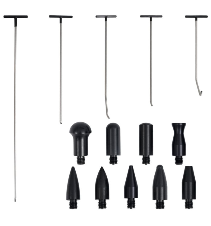 Kit de débosselage sans peinture 5 pcs Acier inoxydable | Mobilier & Déco