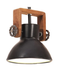 Lampe suspendue industrielle 25 W Noir Rond 19 cm E27 | Mobilier & Déco
