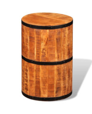 Tabouret de bar Bois de manguier brut | Mobilier & Déco