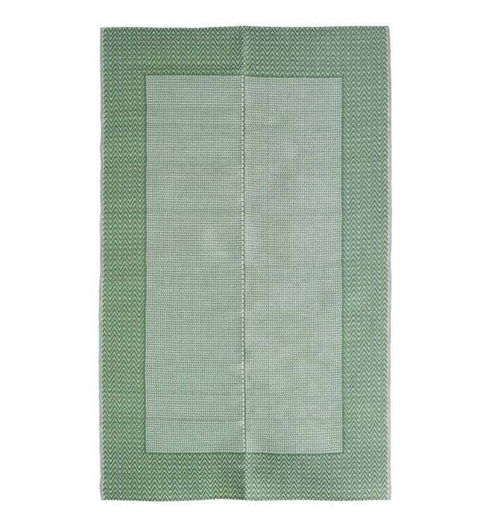 Tapis d'extérieur ARAKIL vert 120 x 180 cm PP | Mobilier & Déco