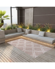 Tapis d'extérieur ARAKIL marron 80x150 cm PP | Mobilier & Déco