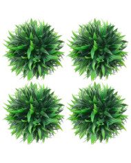 Boules de buis artificielles 4 pcs 15 cm | Mobilier & Déco