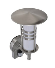 Lampe murale avec capteur Acier inoxydable Forme de pagode | Mobilier & Déco