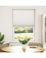Store plissé 80x125 cm Blanc | Mobilier & Déco