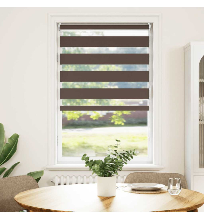 Store enrouleur tamisant 90 x 150 cm marron | Mobilier & Déco