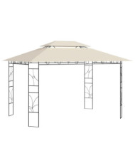 Belvédère 4x3x2,7 m Crème 160 g/m² | Mobilier & Déco