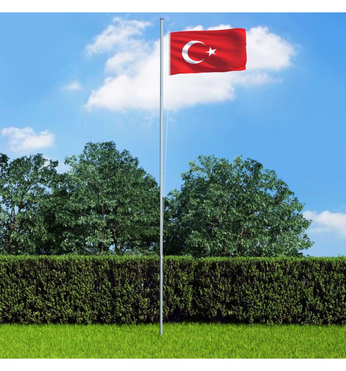 Drapeau Turquie 90x150 cm | Mobilier & Déco
