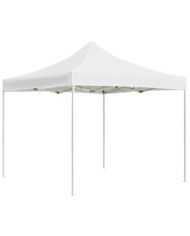 Tente de réception pliable Aluminium 2 x 2 m Blanc | Mobilier & Déco