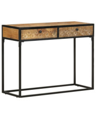 Table console 100x35x75 cm Bois de manguier massif | Mobilier & Déco