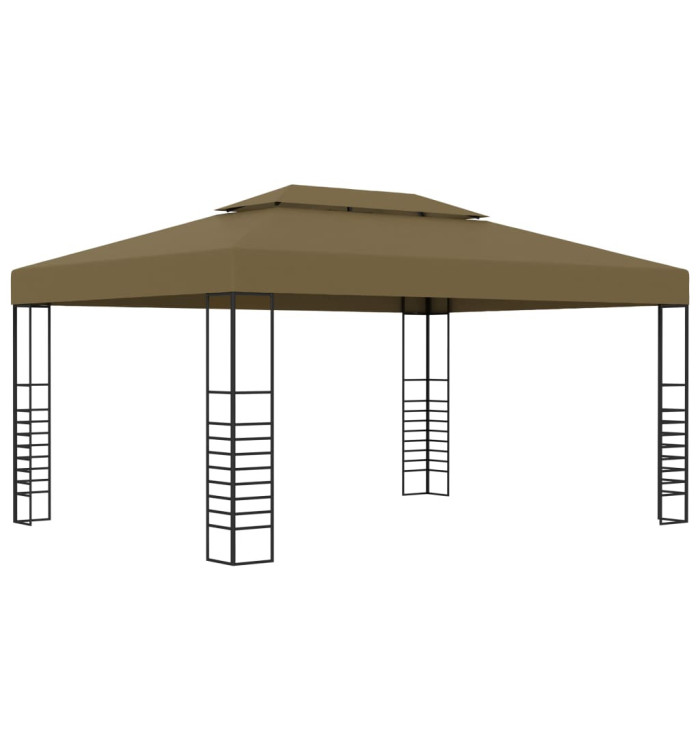 Chapiteau 3x4 m Taupe 180 g/m² | Mobilier & Déco
