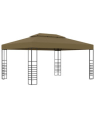 Chapiteau 3x4 m Taupe 180 g/m² | Mobilier & Déco