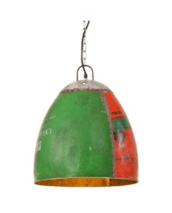 Lampe suspendue industrielle 25 W Multicolore Ronde 42 cm E27 | Mobilier & Déco