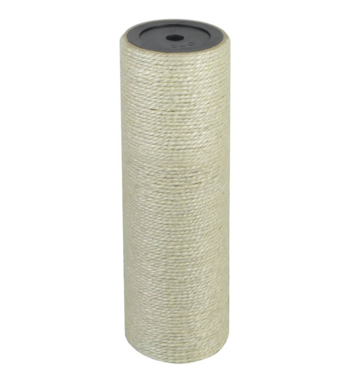 Griffoir pour chats 8 x 25 cm 10 mm Beige | Mobilier & Déco