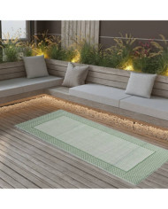 Tapis d'extérieur ARAKIL Vert 80x150 cm PP | Mobilier & Déco