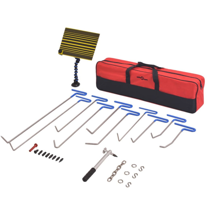 Kit de débosselage sans peinture 28 pièces Acier inoxydable | Mobilier & Déco
